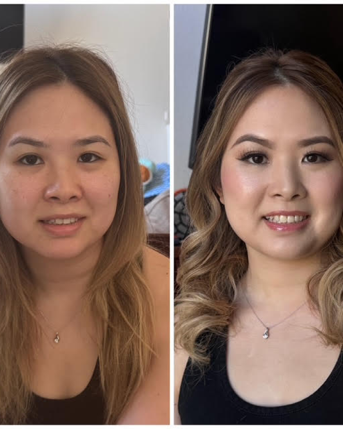 Before & After Makeup - Hanhcao3