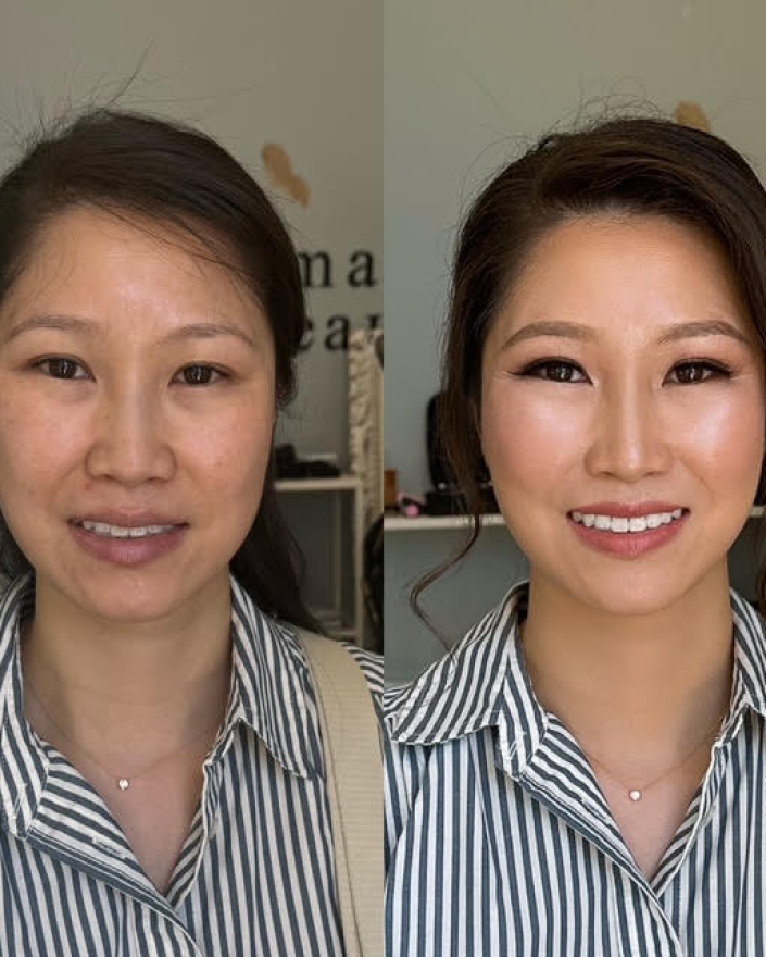 Before & After Makeup - Hanhcao1