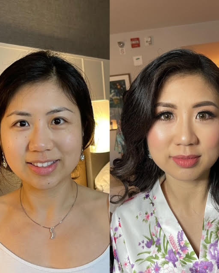 Before & After Makeup - Hanhcao2