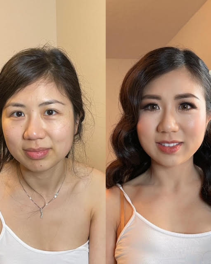 Before & After Makeup - Hanhcao4