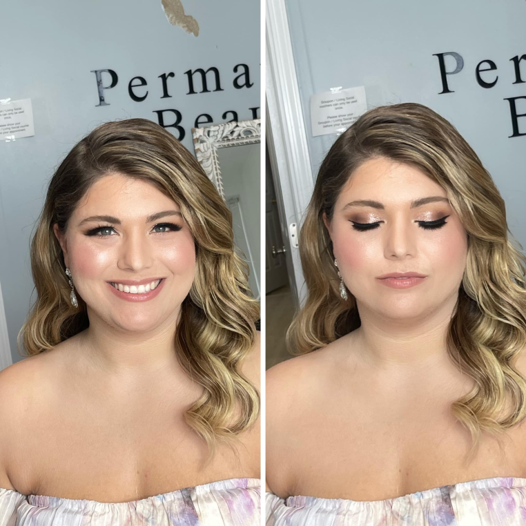 Bridal hair and makeup trial