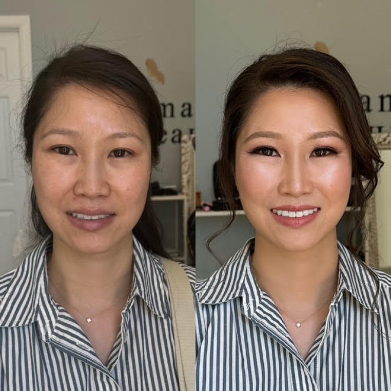 Before & After Makeup - Hanhcao1
