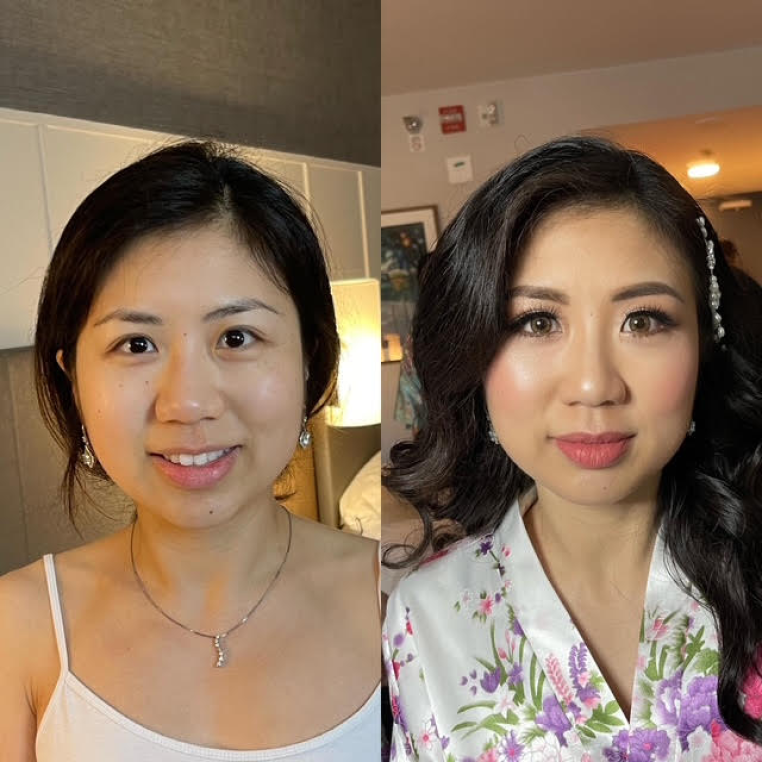 Before & After Makeup - Hanhcao2