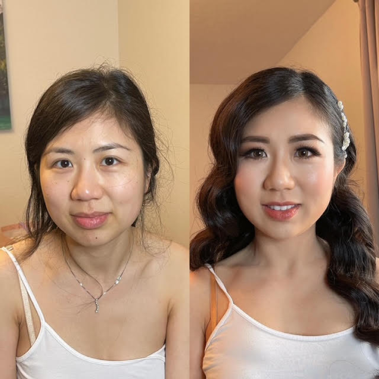 Before & After Makeup - Hanhcao4
